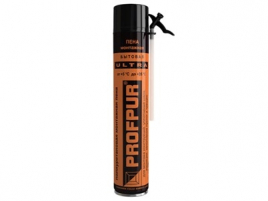 Пена монтажная бытовая PROFPUR ULTRA 750 мл