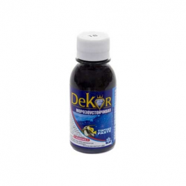 Паста колерная "DEKOR" черный №18, 0,1кг