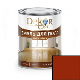 Эмаль для пола DEKOR GOLD терракот 0,8 кг