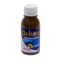 Паста колерная "DEKOR" кофейный №4, 0,1кг
