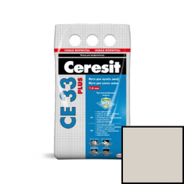 Фуга CERESIT CE33, 43 бежевый 2 кг