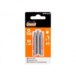 Насадка TORX T30 50мм Gepard (1шт)