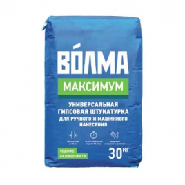 Штукатурка гипсовая Волма Максимум 30 кг