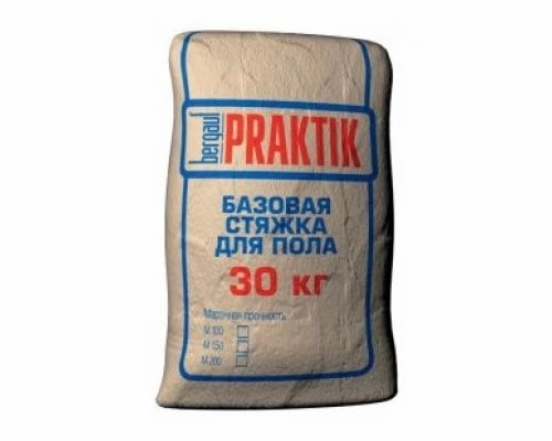 Praktik Стяжка базовая для пола М150, 30кг в Гомеле